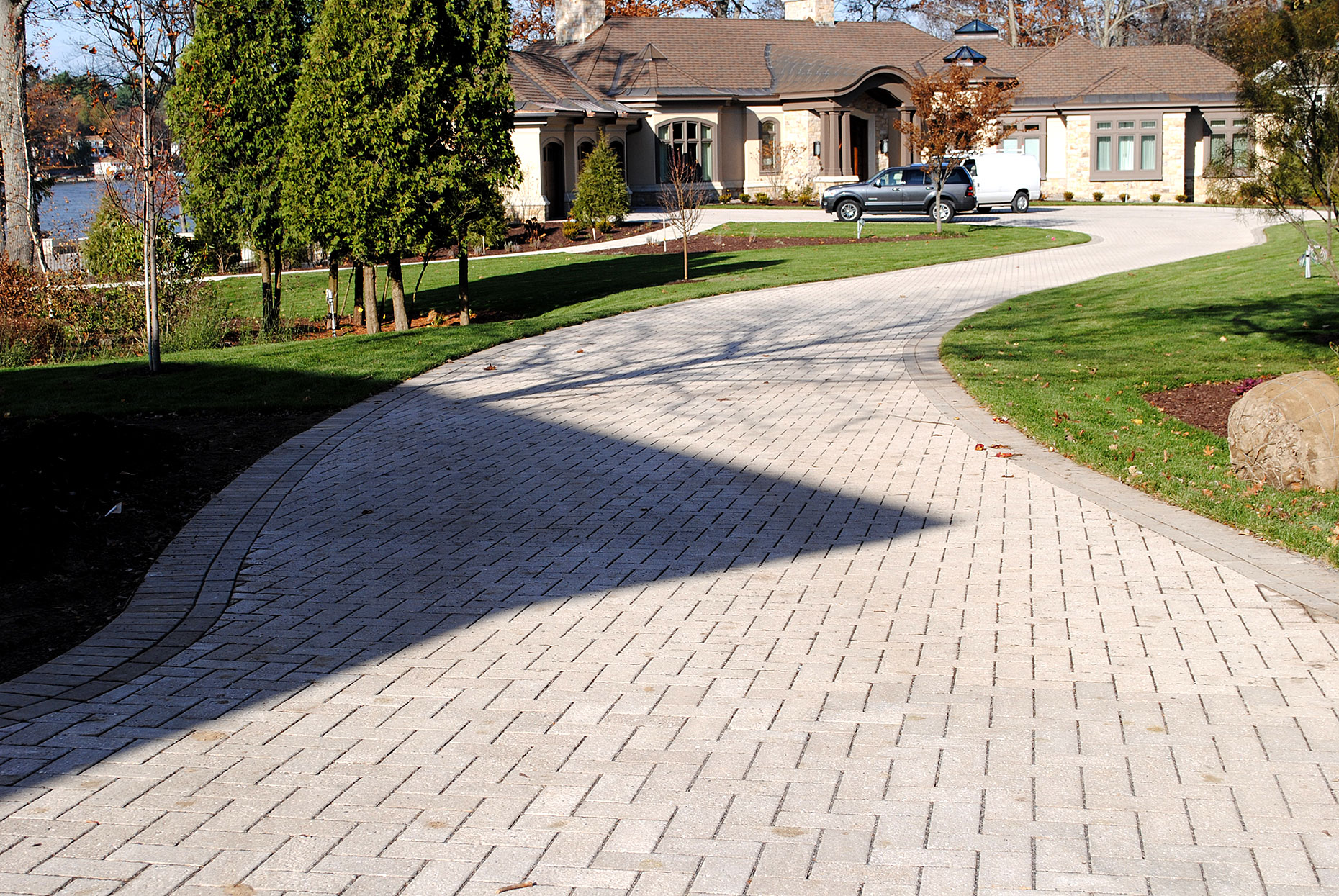 Residential brick paving