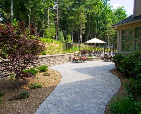 Residential brick paving