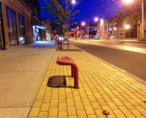 Commercial brick construction