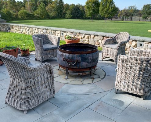 Residential patio construction